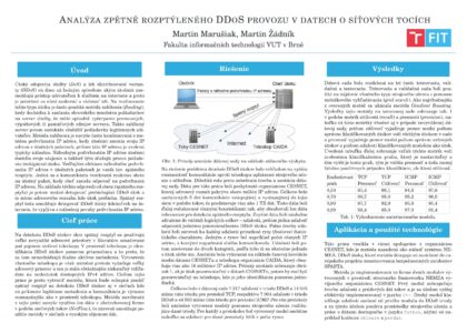 Analysis of backscattered DDoS traffic in network flow data