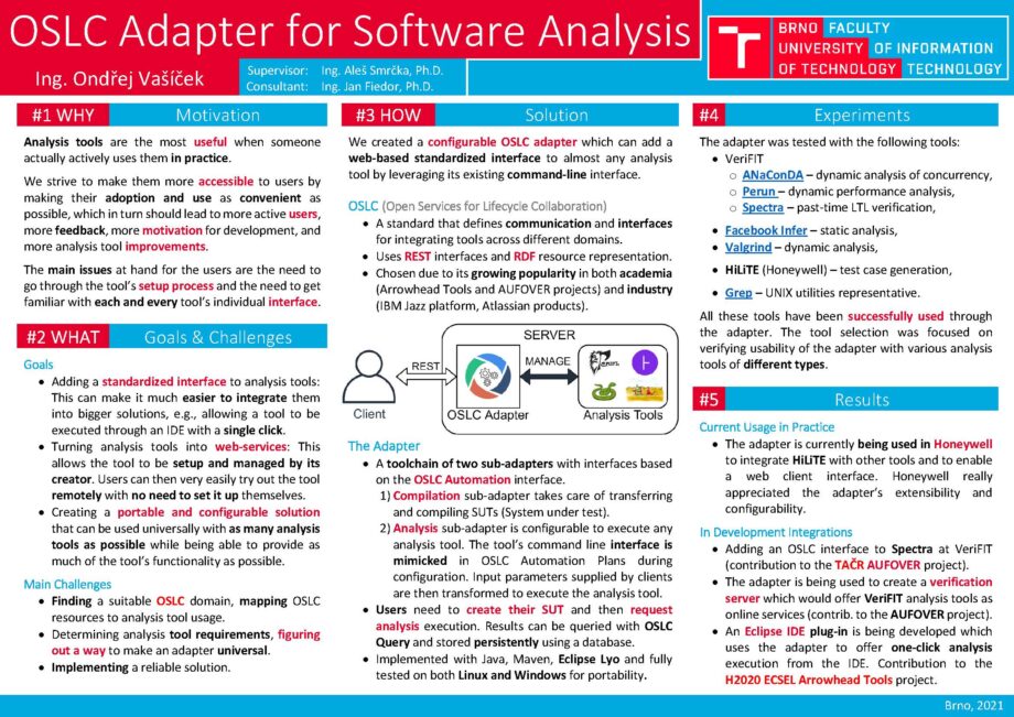 OSLC Adapter for Software Analysis
