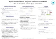 Aspect-based sentiment analysis of conference review forms