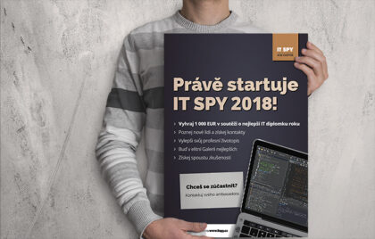 Prestižní soutěž IT SPY startuje: Devátý ročník opět hledá nejlepší diplomové práce