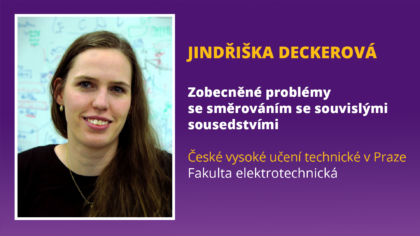 Soutěž diplomových prací IT SPY má poprvé vítězku, mladá vědkyně z FEL ČVUT v Praze navrhla unikátní algoritmus pro autonomní drony a roboty