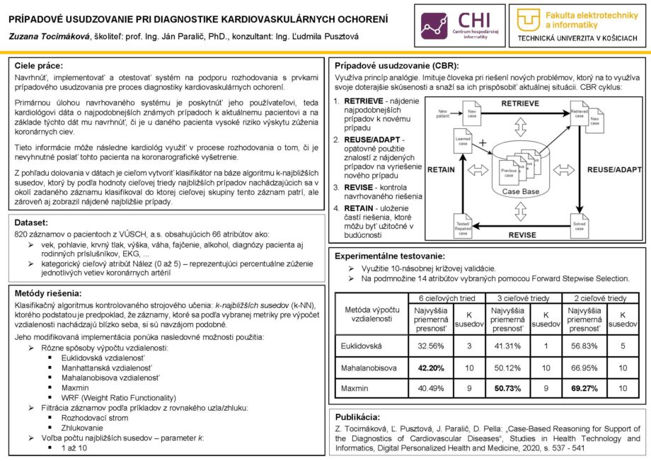 Prípadové usudzovanie pri diagnostike kardiovaskulárnych ochorení