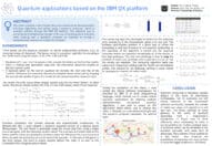 Quantum applications based on the IBM QX platform