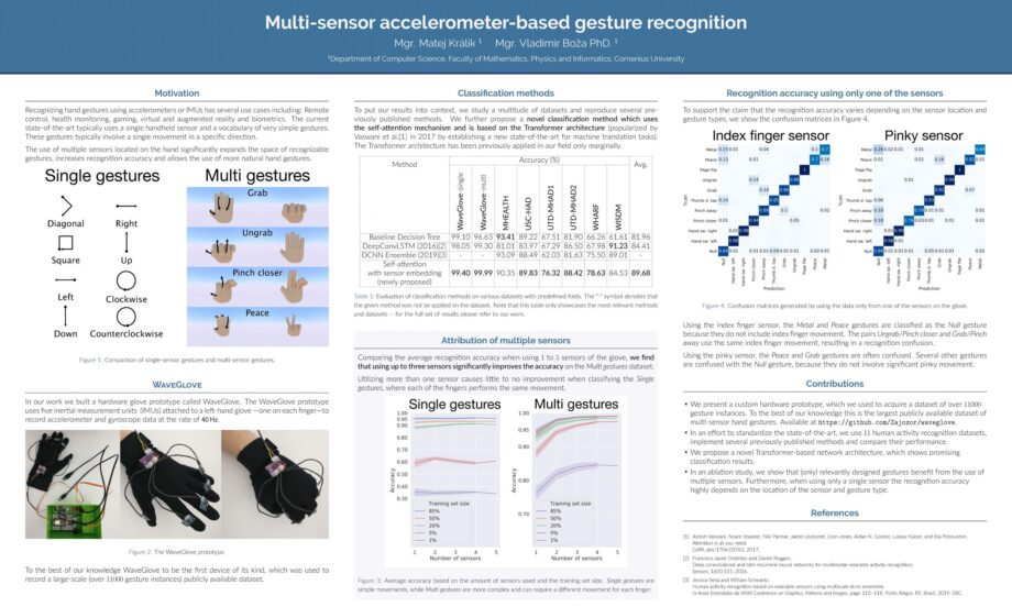 Multi-sensor accelerometer-based gesture recognition