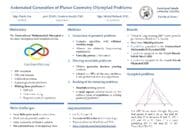 Automatické generovanie planimetrických úloh Matematickej olympiády