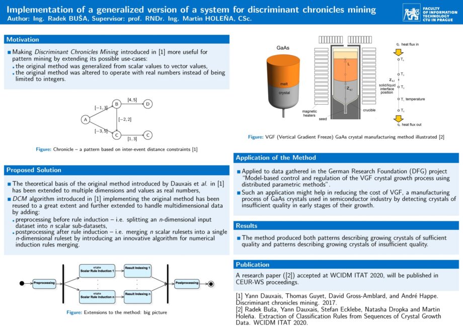 Implementation of a generalized version of a system for discriminant chronicles mining