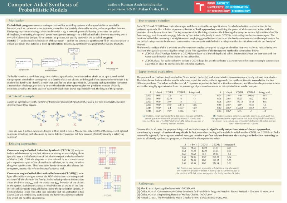 Computer-Aided Synthesis of Probabilistic Models