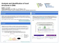 Analýza a identifikace lokálních struktur DNA