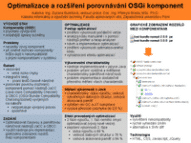Optimalizace a rozšíření porovnávání OSGi komponent