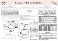 Evaluation of Mathematics Retrieval