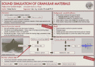 Sound simulation of granular materials