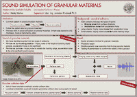 Sound simulation of granular materials