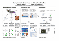 Using MS Kinect Device for Natural User Interface