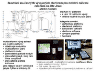 Srovnání současných vývojových platforem pro mobilní zařízení založená na OS Linux