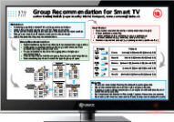 Skupinové odporúčanie pre inteligentnú televíziu