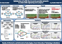 Optimalizácia toku dát v sieti poskytovatel´a služby