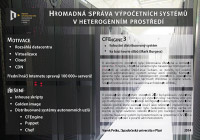 Hromadná správa výpočetních systémů v heterogenním prostředí