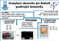 Uzamykací obrazovka pro Android používající biometriky