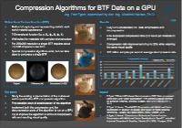 Compression Algorithms for BTF Data on a GPU