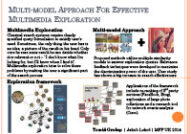 Vícemodelový přístup pro efektivní multimediální exploraci