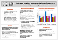 Odporúčanie softvérových služieb s využitím kontextu