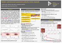 Systém vyhodnocení parametrů jednoho kmitu hlasivek