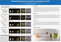 Robustní simulace přenosu světla v opticky aktivních médiích