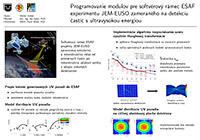 Programovanie modulov pre softvérový rámec ESAF experimentu JEM-EUSO zameraného na detekciu častíc s ultravysokou energiou