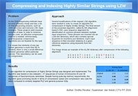 Komprese a indexování velmi podobných řetězců pomocí LZW