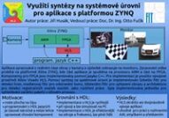 Využití syntézy na systémové úrovni pro aplikace s platformou ZYNQ