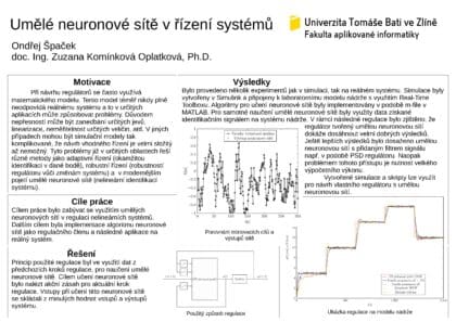 Umělé neuronové sítě v řízení systémů