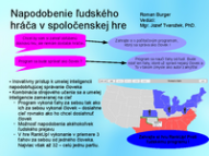 Napodobenie ľudského hráča v spoločenskej hre