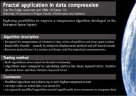 Uplatnění fraktálů v kompresi dat