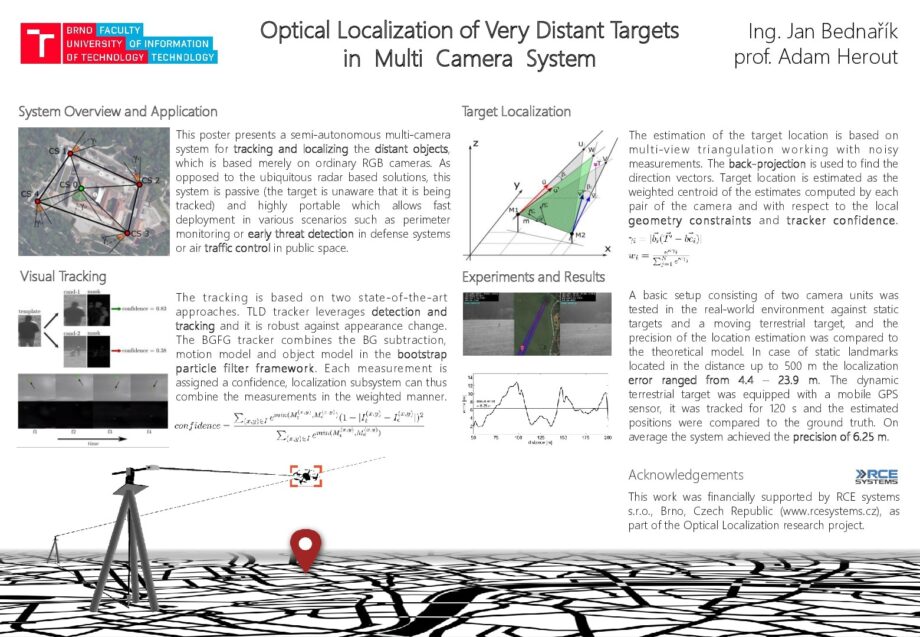 Optická lokalizace velmi vzdálených cílů ve vícekamerovém systému