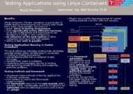 Testování aplikací s využitím Linuxových kontejnerů