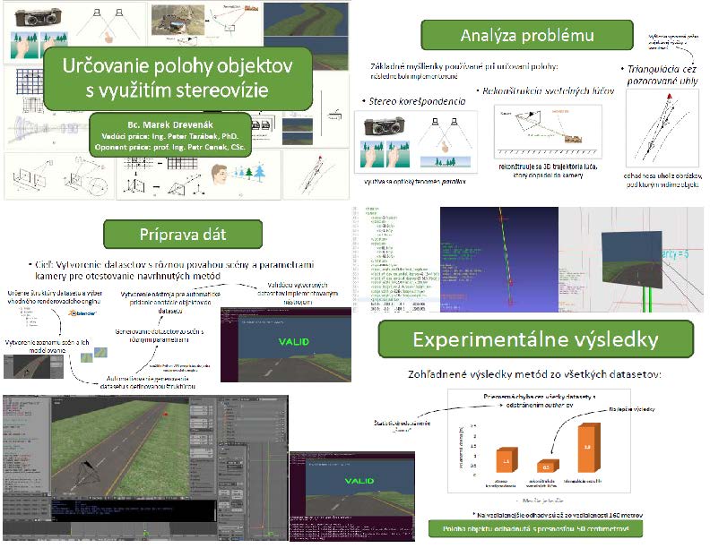 Určovanie polohy objektov s využitím stereovízie