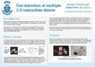 Fast detection of multiple 3-D textureless objects