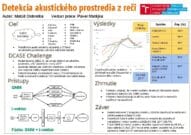 Detekce akustického prostředí z řeči