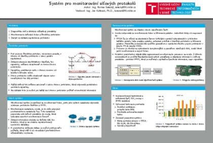 Systém pro monitorování síťových protokolů
