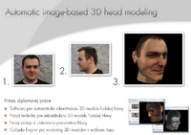 Automatic image-based 3D head modeling