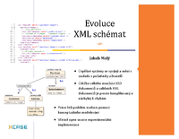 Evoluce XML schémat