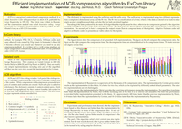 Efficient implementation of ACB compression algorithm for ExCom library