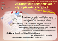 Automaticke rozpoznávanie štýlu písania v blogoch