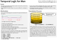 Temporal Logic for Man