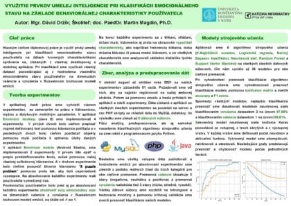 The use of elements of artificial intelligence in the classification of the emotional state based on the user’s behavioral characteristics