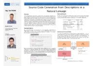 Generování zdrojového kódu z popisů v přirozeném jazyce