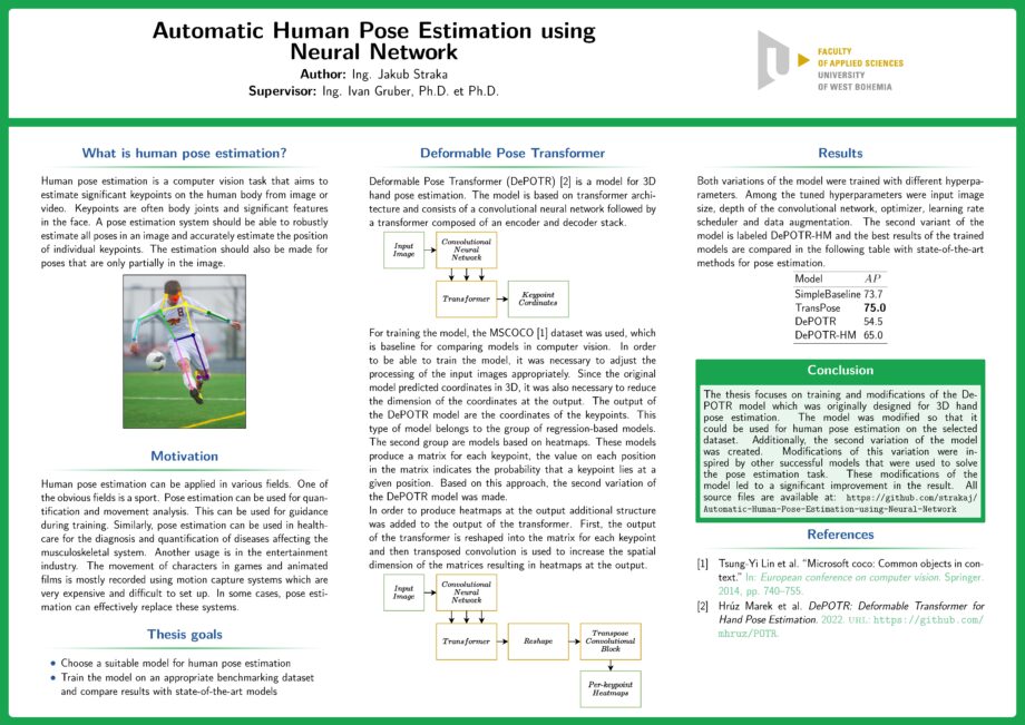 Automatic Human Pose Estimation using Neural Network