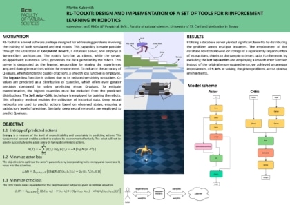 RL-Toolkit: Návrh a implementácia sady nástrojov pre učenie s posilňovaním v robotike