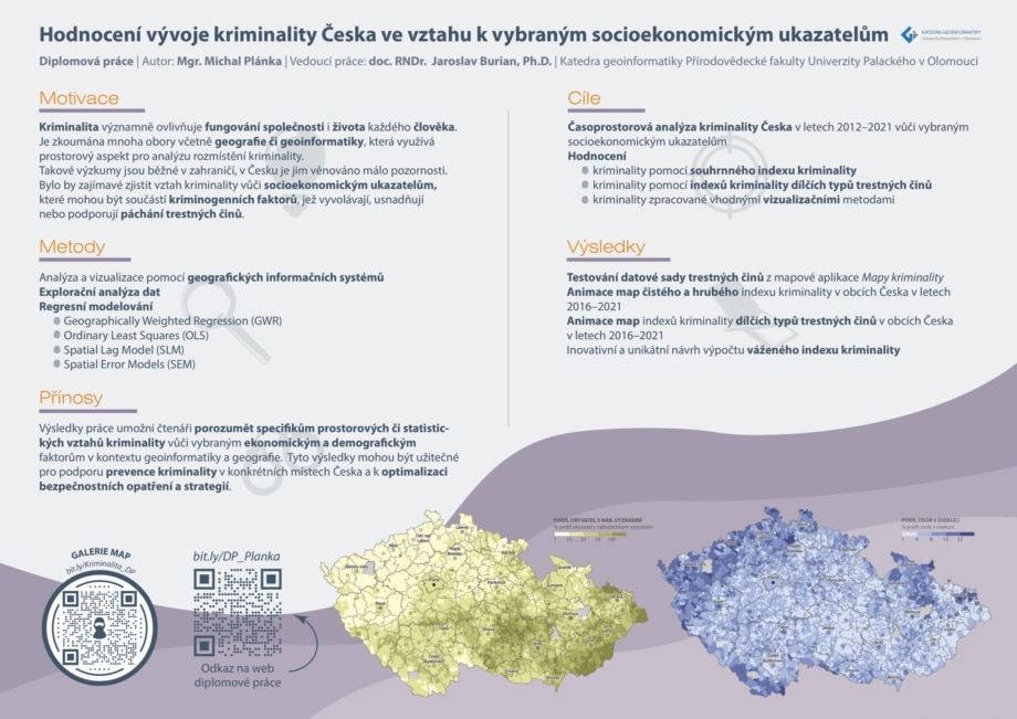 HODNOCENÍ VÝVOJE KRIMINALITY ČESKA VE VZTAHU K VYBRANÝM SOCIOEKONOMICKÝM UKAZATELŮM