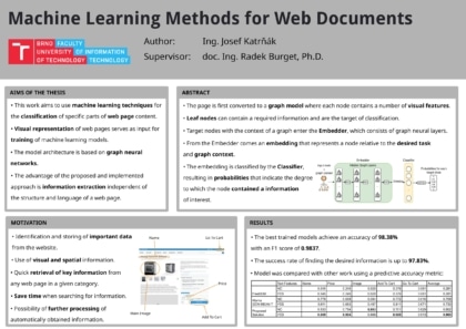 Machine learning methods over web documents